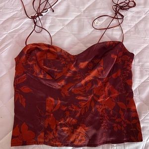 Reformation silk top